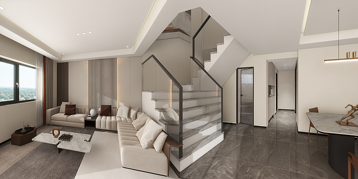 AFD效果图-创佳墅府-装修设计方案