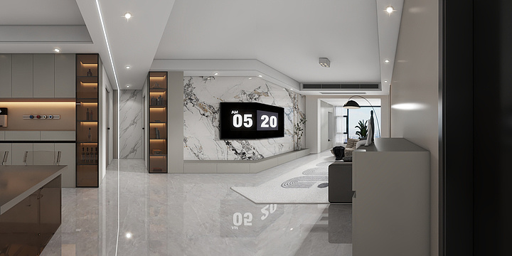 东东设计师-VIP滨河一号7号楼郑女士-装修设计方案