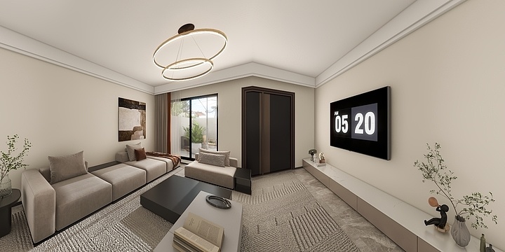 AFD效果图-XD户型-装修设计方案