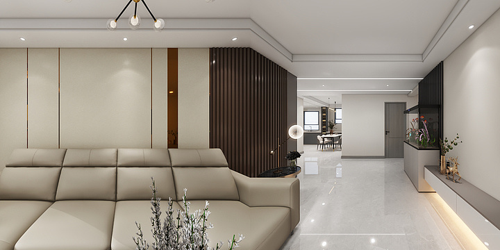 执手问华年-芳姐效果图-装修设计方案