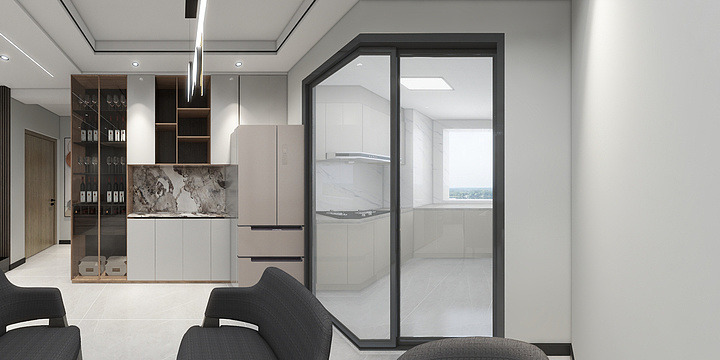 简壹设计工作室-水洛兰庭2-1-1003-装修设计方案