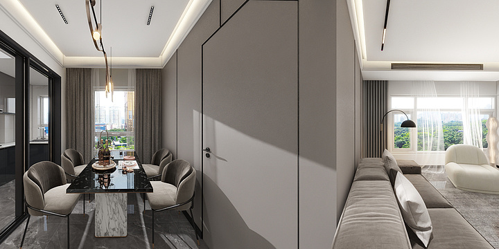 红叶姊妹-山水华府方案2-装修设计方案