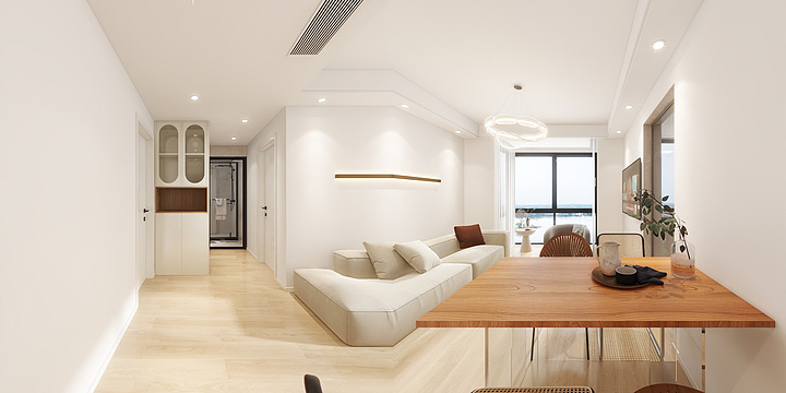 大不溜--三林世博园4-1604-装修设计方案