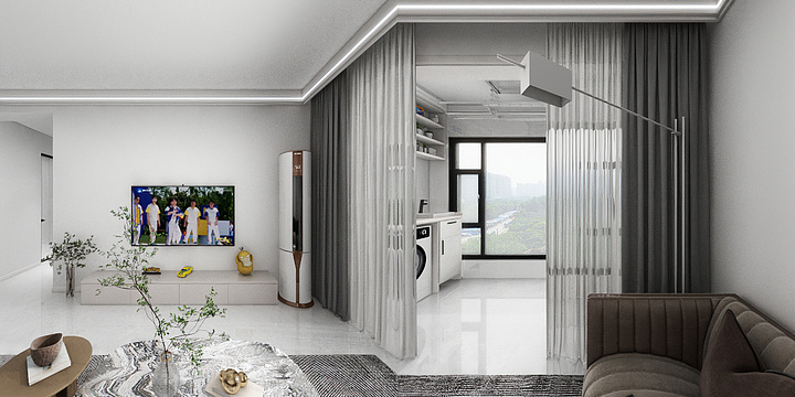 龙晨设计-越秀城8-1-1103-装修设计方案