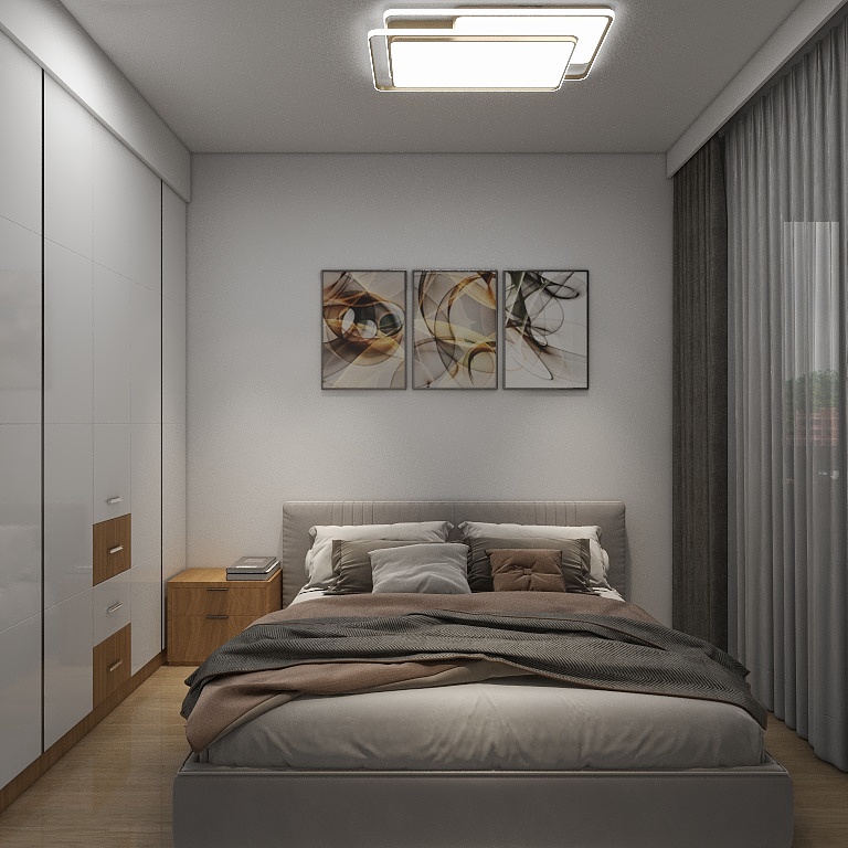 兰伦勇-云开国际原木风-装修设计方案