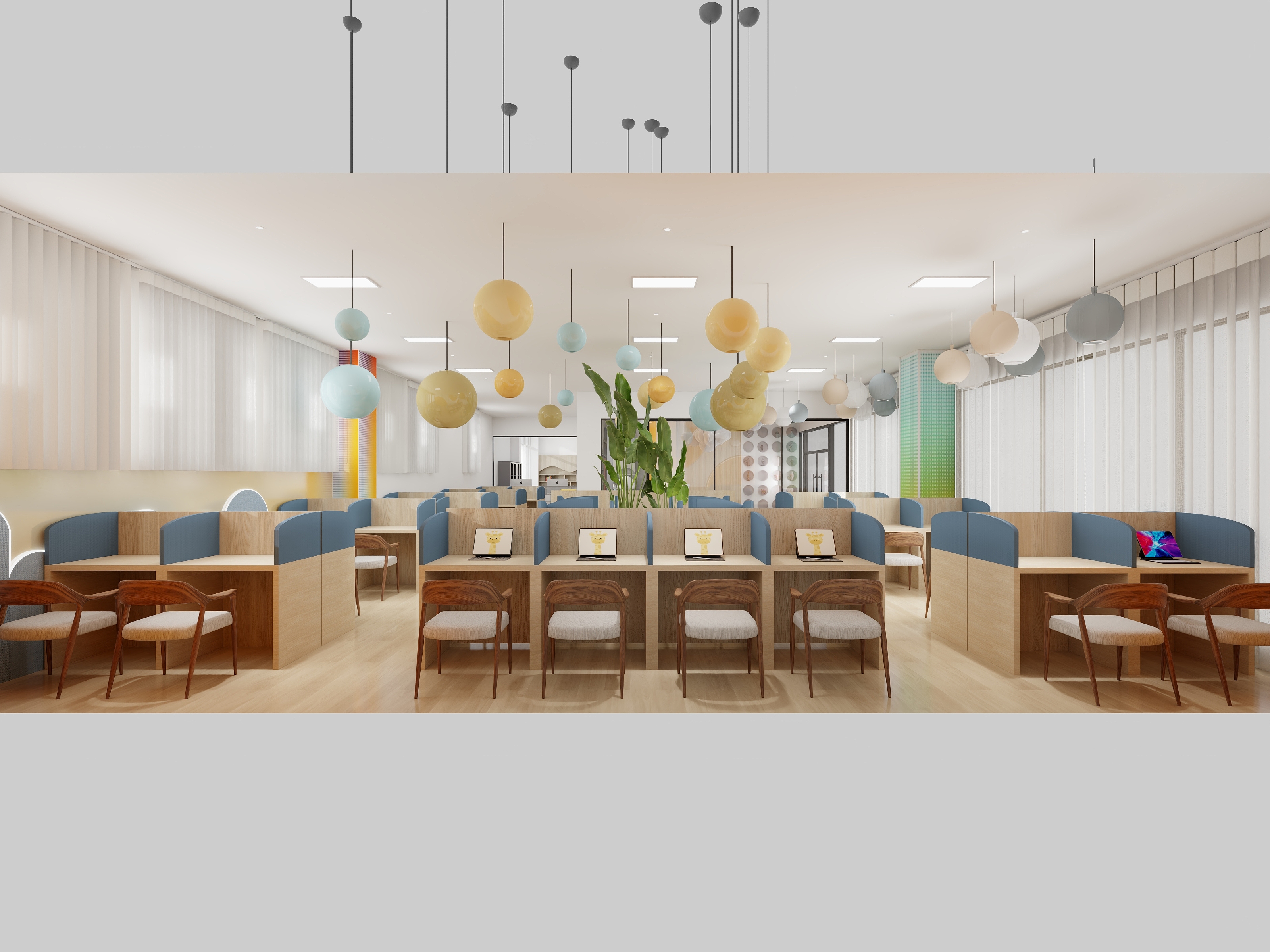 白邑.-自习室-装修设计方案