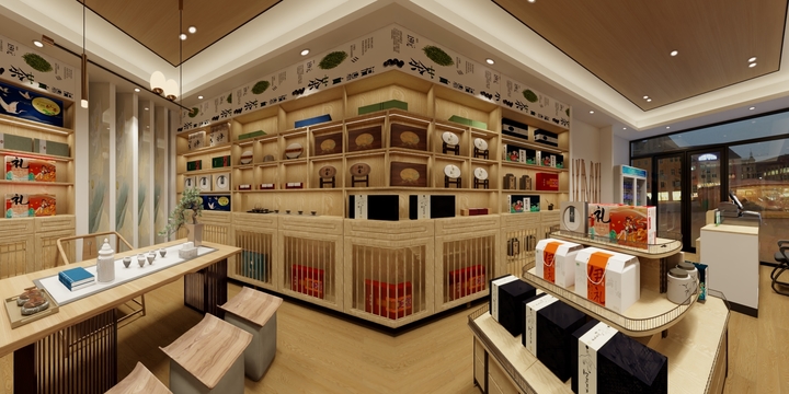 当化债设计师中-茶店特产-装修设计方案