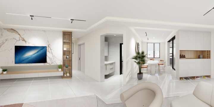 全屋整装设计楠鳶-定制专业等级考核户型-装修设计方案