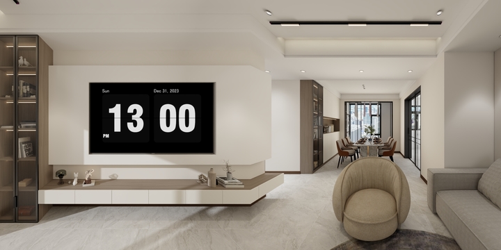 刘一设计-领秀南山117--001.dwg-装修设计方案