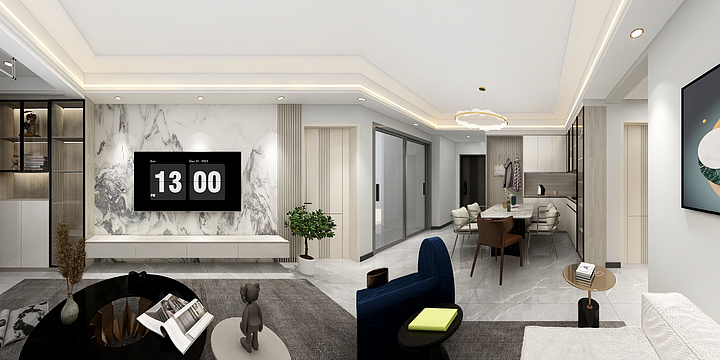 单反TT-安泊尔106-简约-装修设计方案