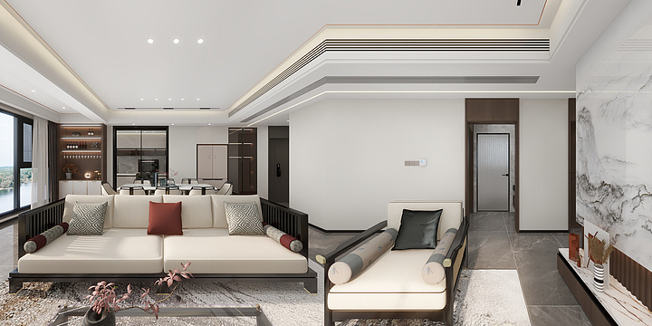 帅丰设计-幸福里 A1户型-装修设计方案