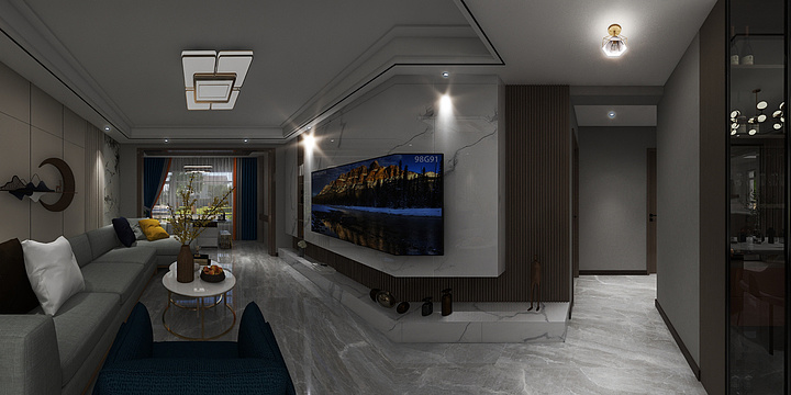 @设计师@-恒大御澜庭6-2-1601   130㎡-装修设计方案