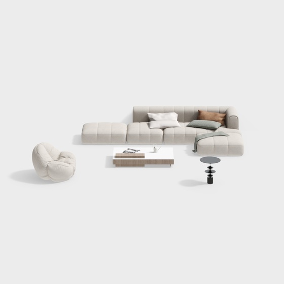 Modern sofa combination