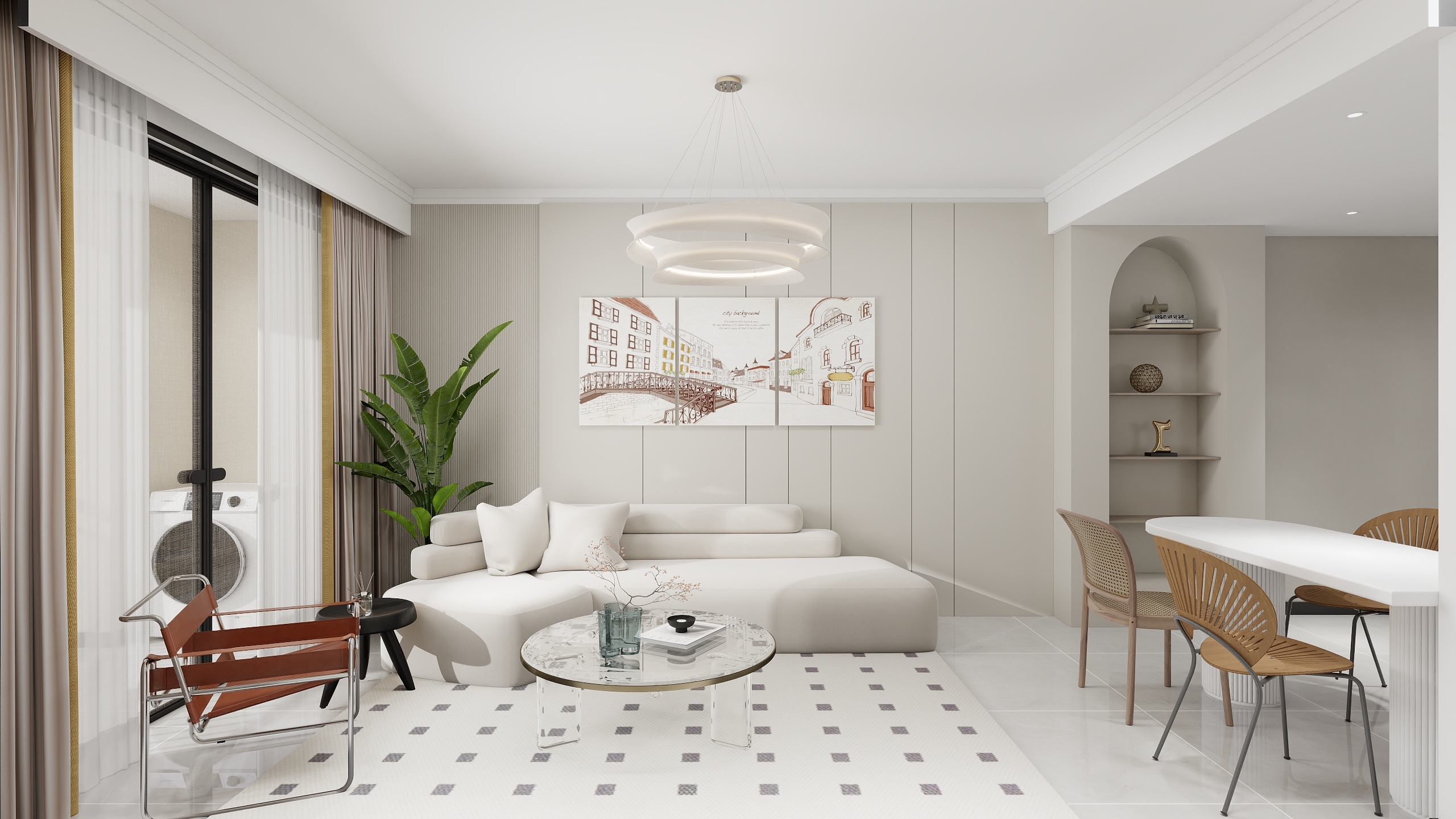 阿莹阿莹-保利漳州古湖小镇69平米两居户型-装修设计方案