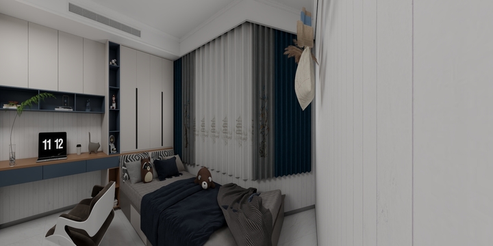 吕梁山伯爵-博雅书苑-装修设计方案