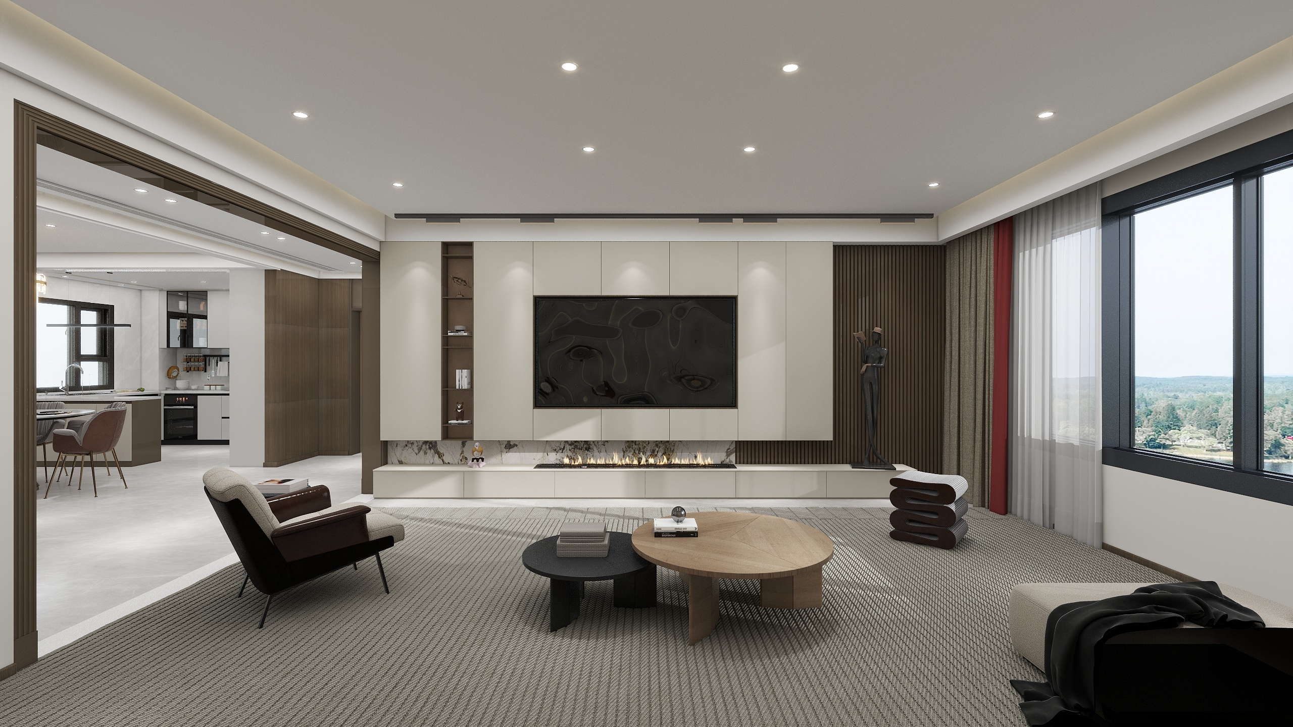 装修韩建建-浞河九号 刘总雅居-装修设计方案