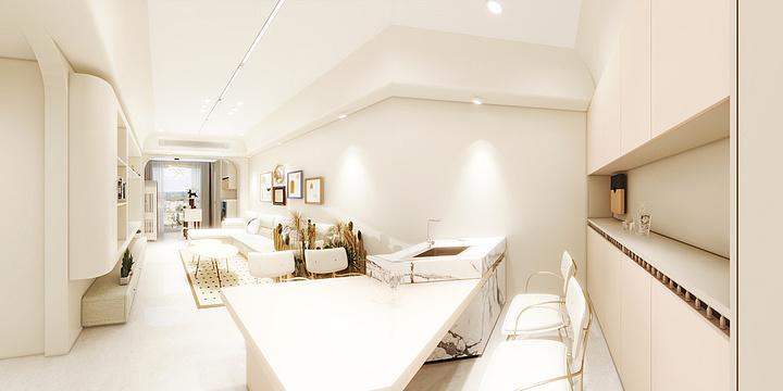 三台店1-海德公园81㎡3室-装修设计方案