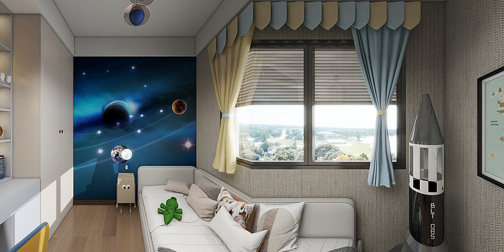 谢工室内设计-万科·燕语光年0914-装修设计方案