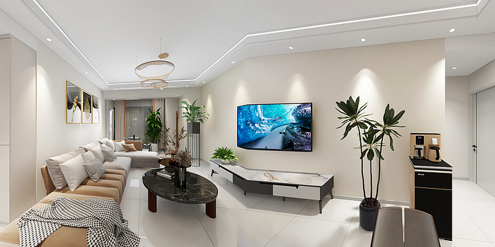 清泉雀树装饰太康路166号-金地格林云上-装修设计方案