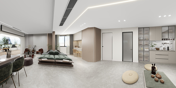 淼设计-鹭湖.溪山园张哥效果图-装修设计方案