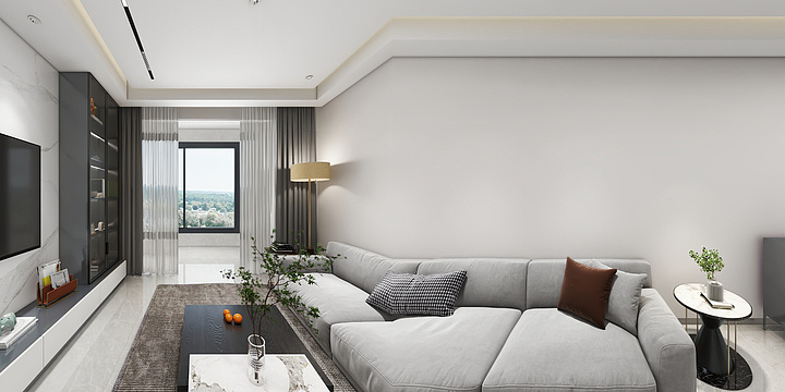 尚宁DESIGN-常绿东风宸苑-装修设计方案