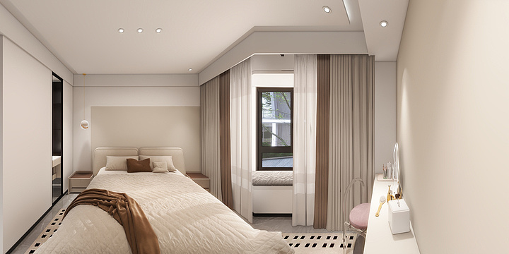 Xiayuanyuan-恒福新里程7-304第一套-装修设计方案