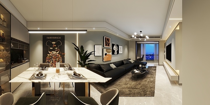 嘉辰装饰-JC-阳光国际城.dwg-装修设计方案