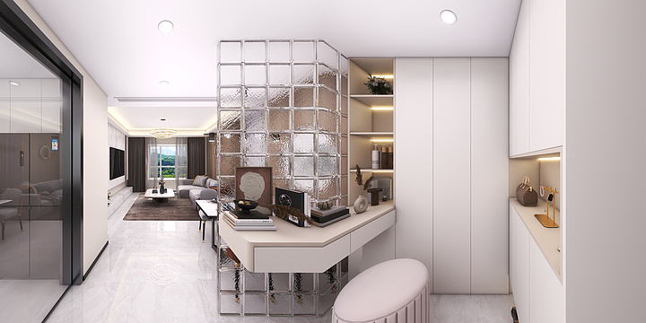 全案空间设计师牧人-复地·壹号湾 102㎡-装修设计方案