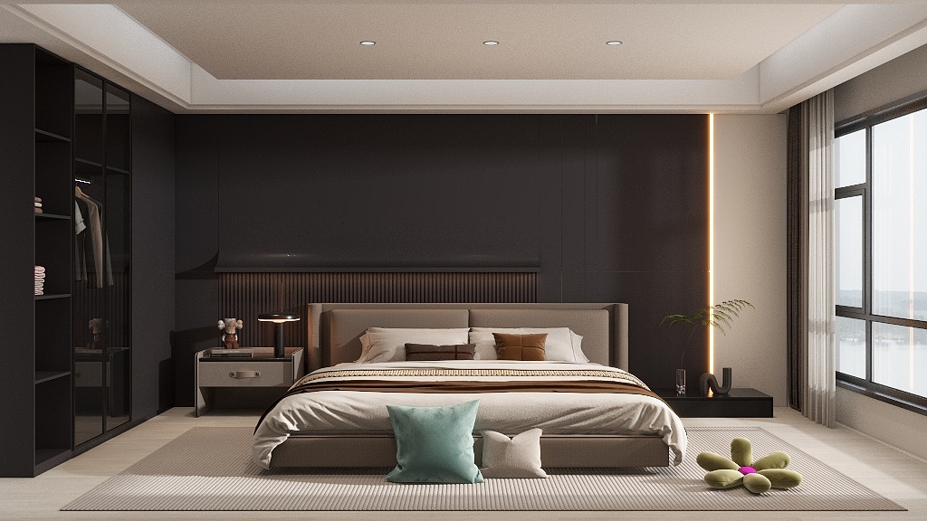 酥酥8-轻奢风卧室-装修设计方案