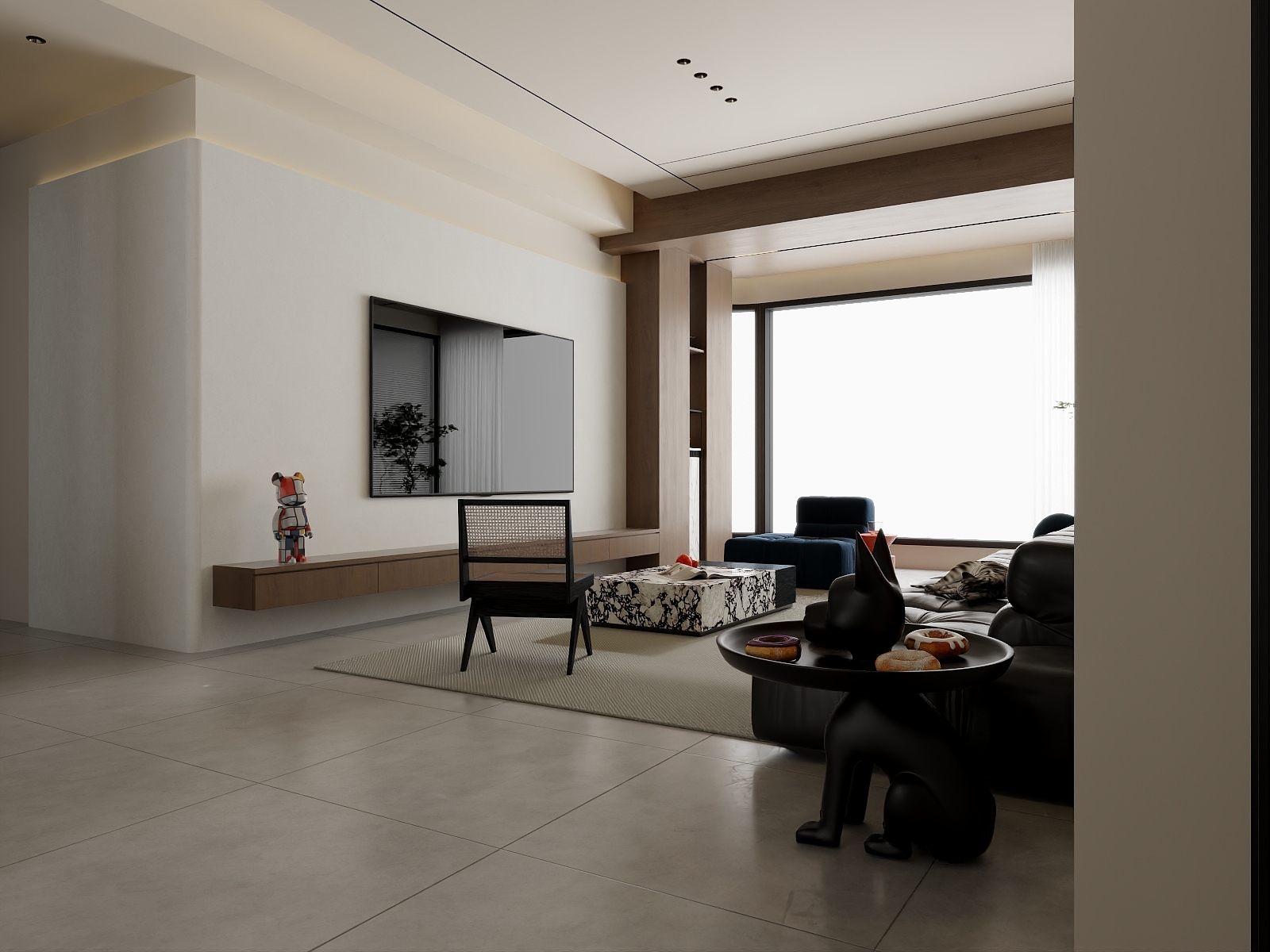 知墅設計-铂金云庭107-装修设计方案