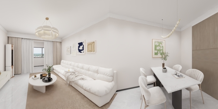 装修狂魔在廊坊-中房馨怡园110-装修设计方案