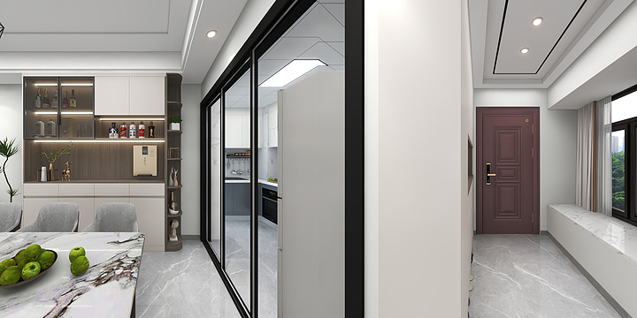 化州市-悦湖05户型-副本-副本-装修设计方案