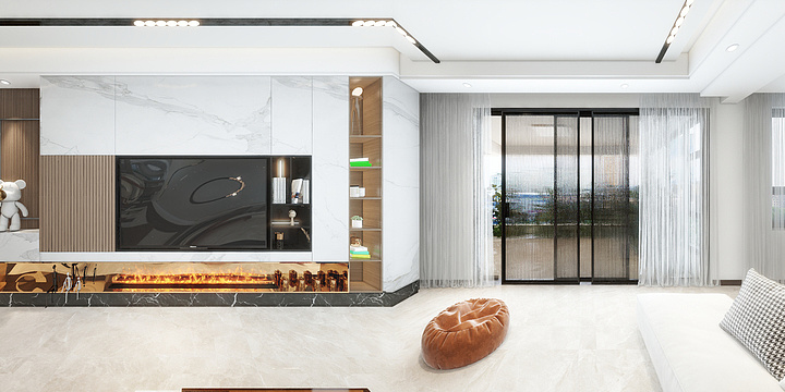 名洲全案设计-凤凰院景-装修设计方案