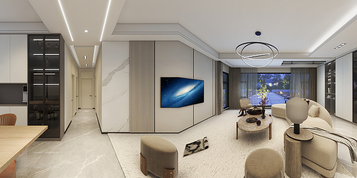 唯TA设计5-济南 柏悦府-装修设计方案