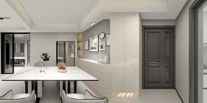 周秉银-海上明月0203现代风-装修设计方案