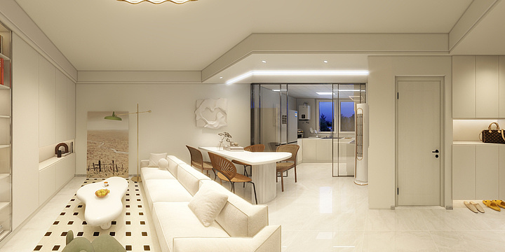 筑远设计-晨曦北园72#302-装修设计方案