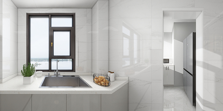 装饰李李-国宾府140平西边户-装修设计方案