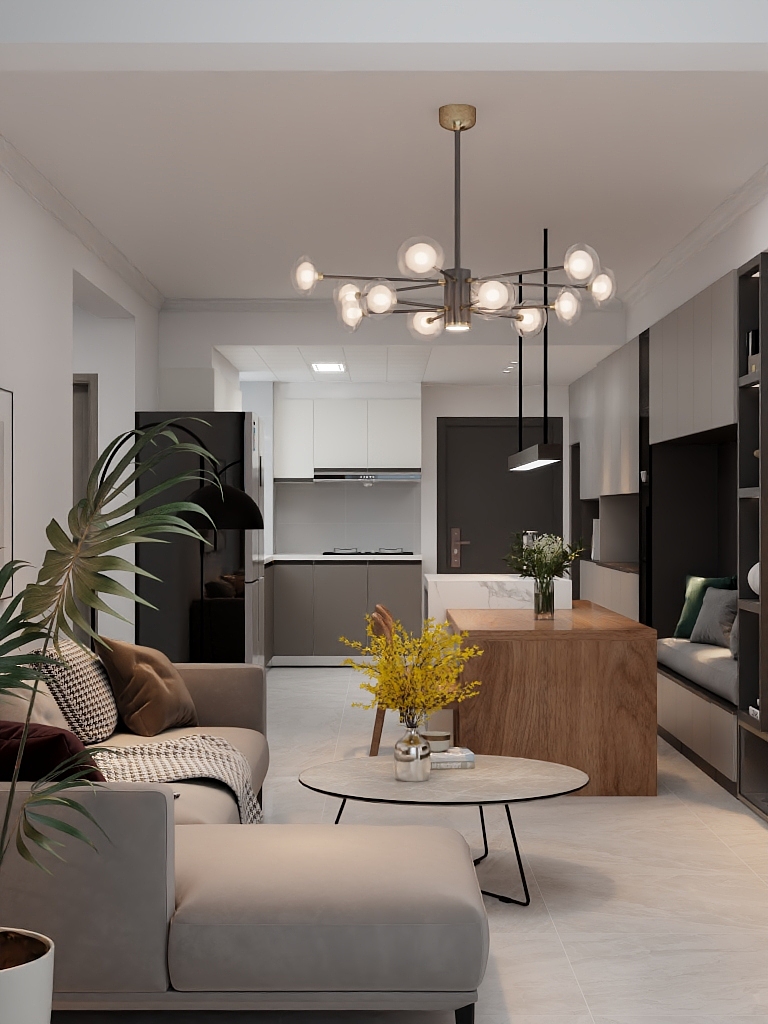 LY-空间设计师-李莹-碧桂园星樾时代丨89平丨现代风格-装修设计方案