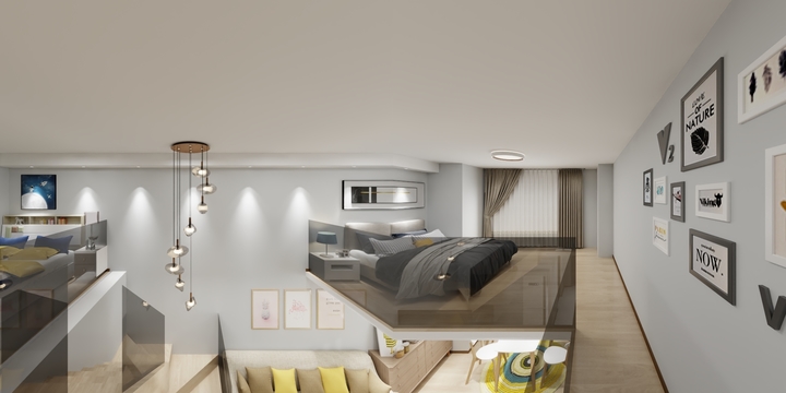 高亮全案-高亮--东悦城4楼赵刚哥同事-装修设计方案