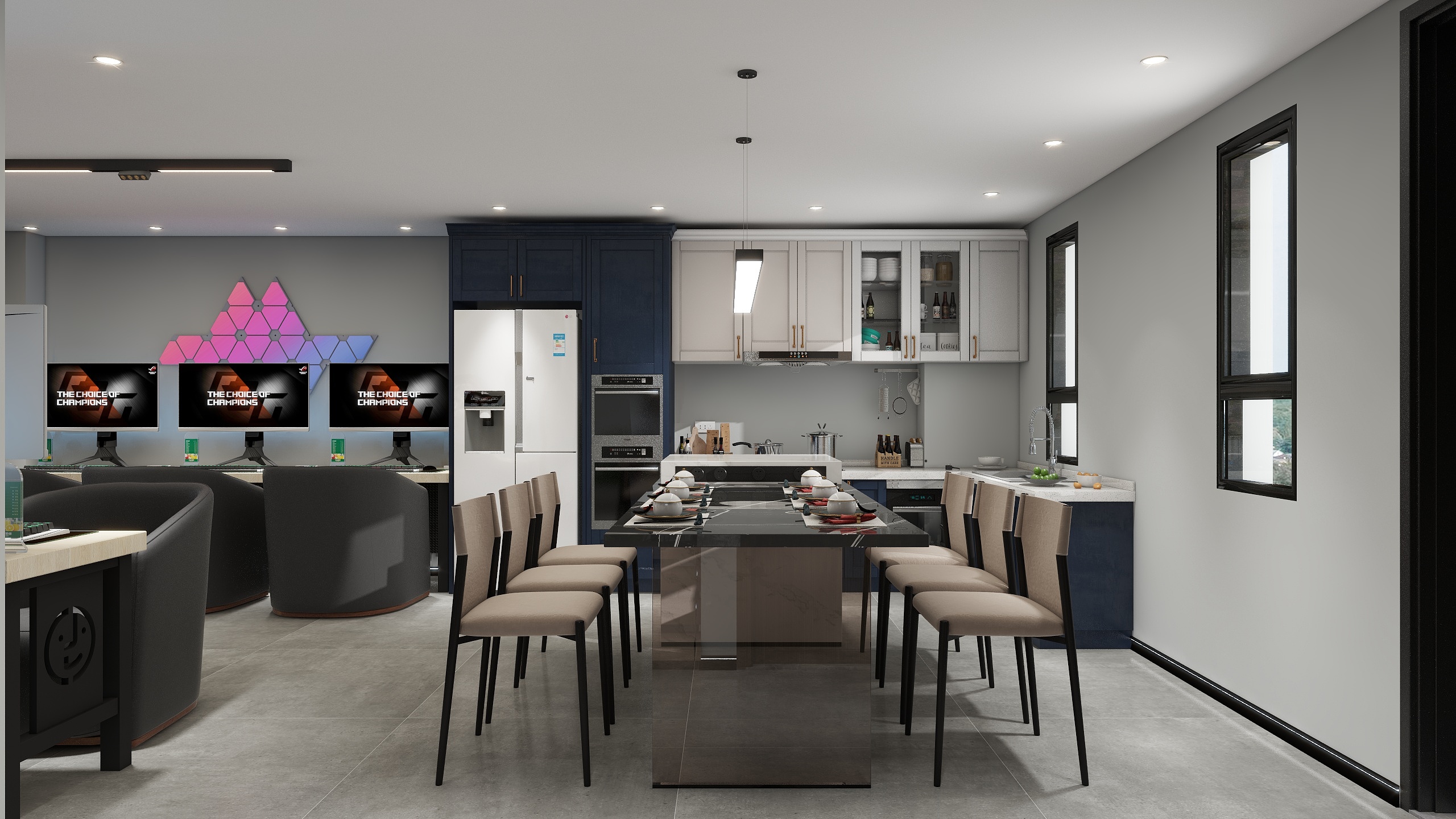 刘恩豪-海南电竞房-装修设计方案