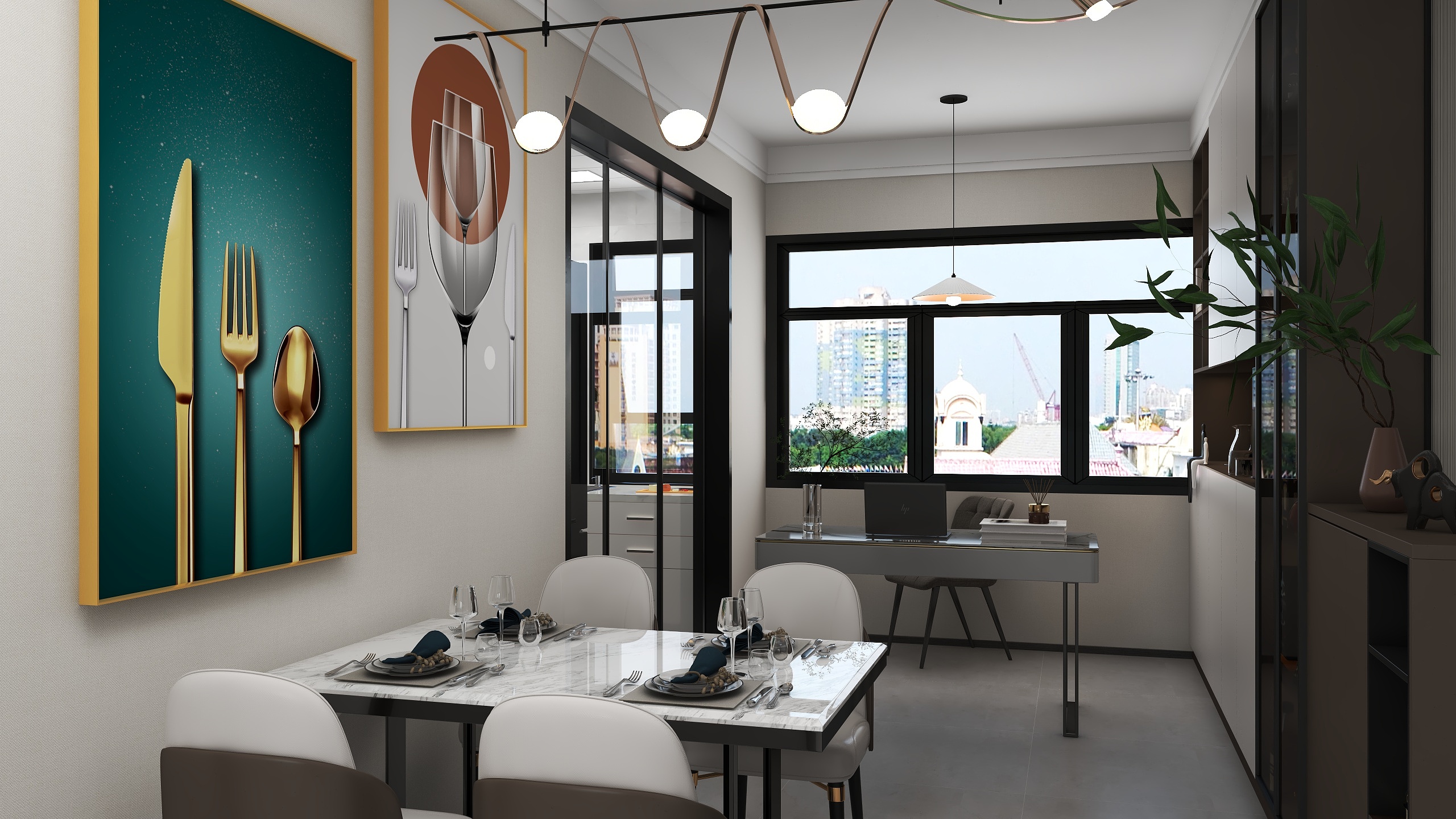 jaescc-三室东户-装修设计方案