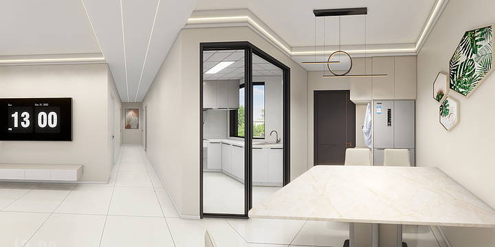 锦佳全案设计师-春晓94奶油风-装修设计方案