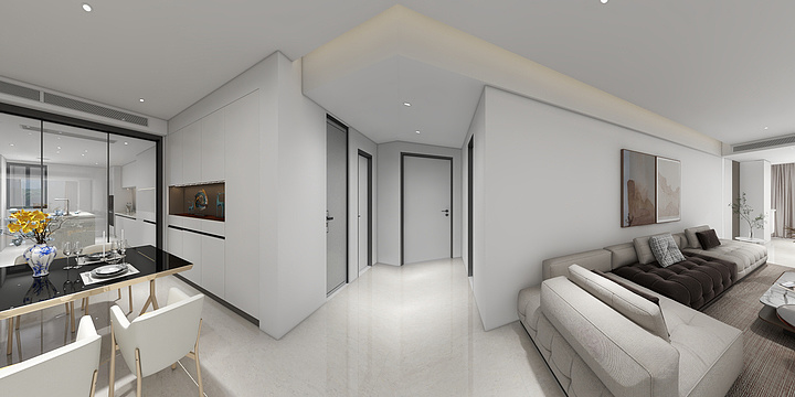 高端全屋定制整装设计-白云堡C栋1901-副本-装修设计方案