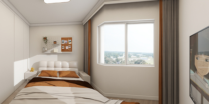 御蜂-云城苑9号1403.dwg-装修设计方案