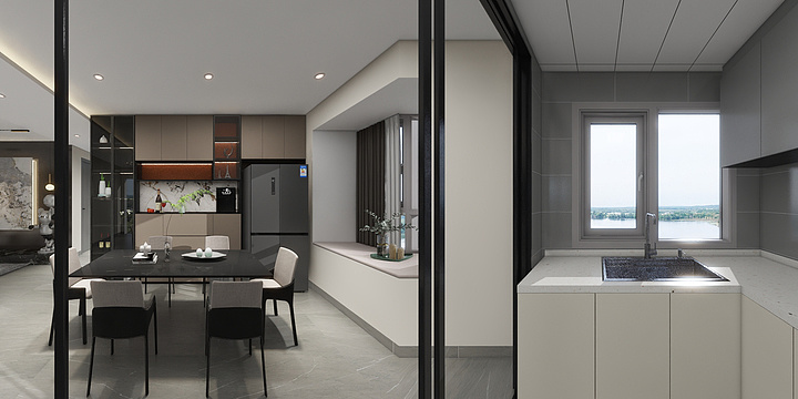 小丑BtrY-义坊村户型图109-装修设计方案