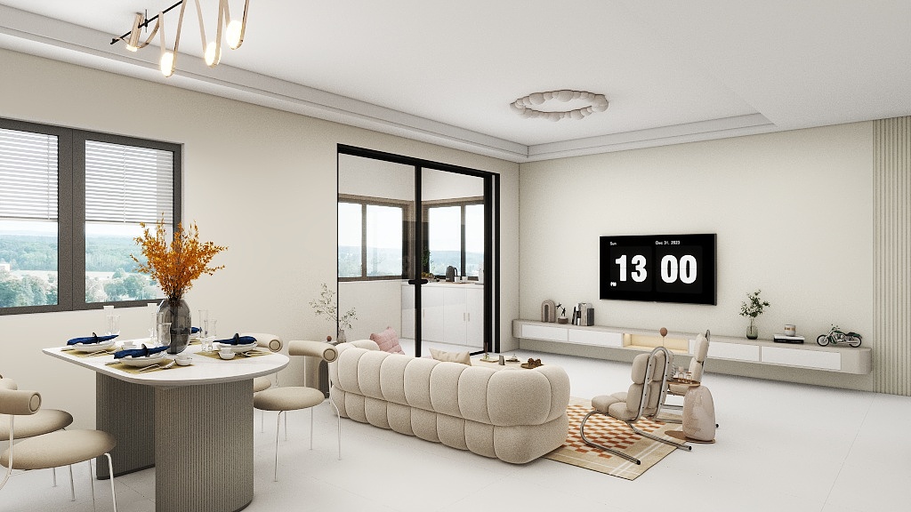 妖妖蓉-128㎡3室-装修设计方案