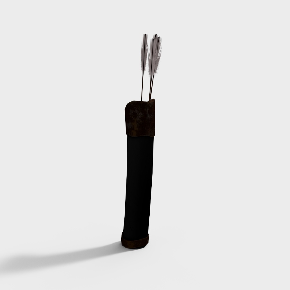 箭筒3D模型