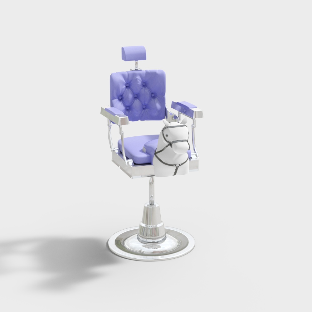儿童理发椅3D模型