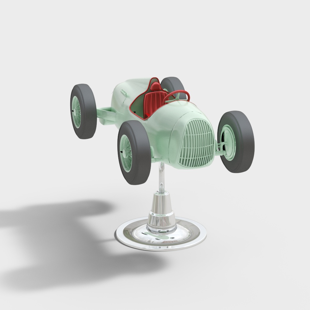 儿童理发椅3D模型