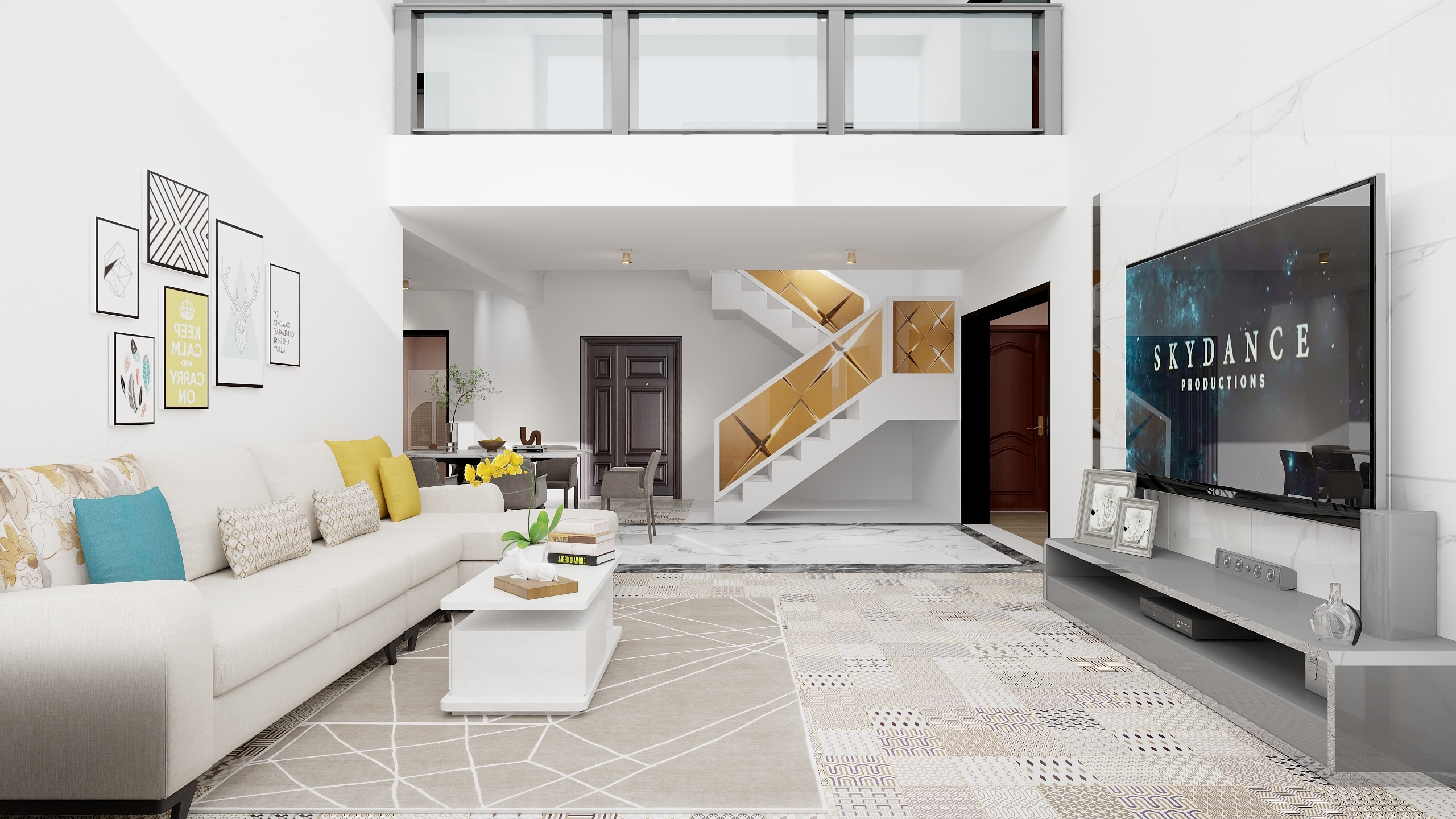 彼岸的阳光Sage-复式六室-装修设计方案